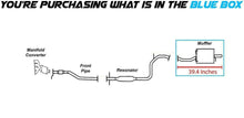 2000-2002 Hyundai Accent 1.5L and 2001-2005 Hyundai Accent 1.6L Exhaust Muffler