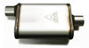Universal Muffler Exhaust  | Single Chamber | Offset In | Center Out (2.25" ID/OD x 19"Long)