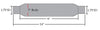 Colt Exhaust | Stainless Steel Universal Muffler Glasspack ( 1.75" ID/OD x 14" Long )