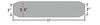Colt Exhaust | Stainless Steel Universal Straight Blank Glass Pack Muffler Resonator (2"ID / 2" OD / 18" long) | Automotive Replacement Part