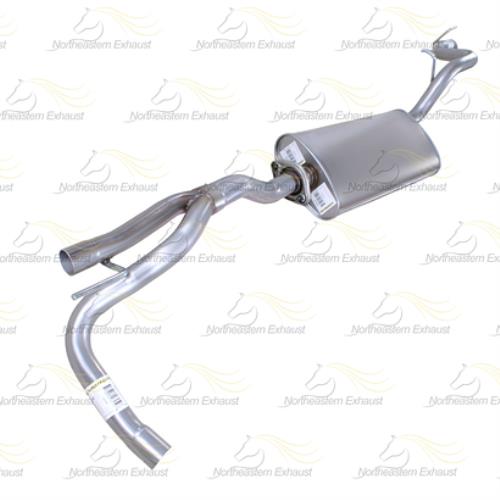 2005-2007 Jeep Liberty 3.7L Exhaust Muffler Tail Y Pipe Exhaust System Kit