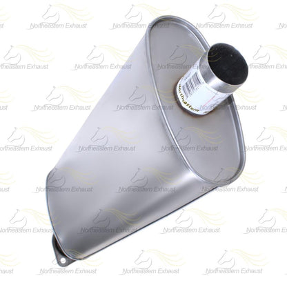Northeastern Exhaust | Stainless Steel Muffler Compatible for Jeep Grand Cherokee 2005-2010 3.7L 5.7L | 2005-2009 4.7L | and Jeep Commander 2006-2010 3.7L 5.7L | 2006-2009 4.7L  | Free Clamp Included