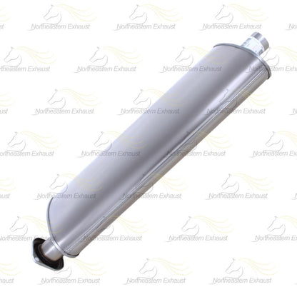 Northeastern Exhaust | Stainless Steel Muffler Compatible for Jeep Grand Cherokee 2005-2010 3.7L 5.7L | 2005-2009 4.7L | and Jeep Commander 2006-2010 3.7L 5.7L | 2006-2009 4.7L  | Free Clamp Included
