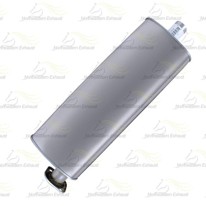 Northeastern Exhaust | Stainless Steel Muffler Compatible for Jeep Grand Cherokee 2005-2010 3.7L 5.7L | 2005-2009 4.7L | and Jeep Commander 2006-2010 3.7L 5.7L | 2006-2009 4.7L  | Free Clamp Included