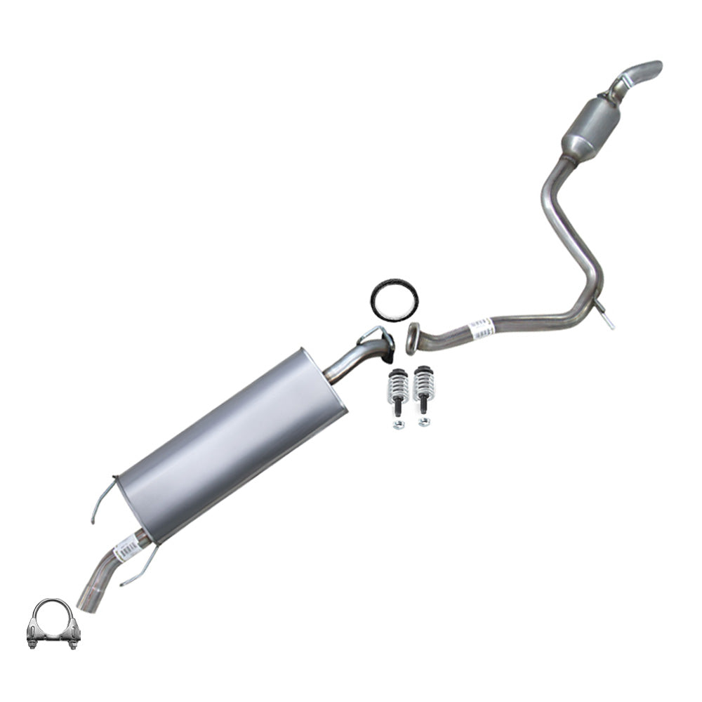 2006-2012 Toyota RAV4 3.5L Muffler and Resonator Pipe Exhaust