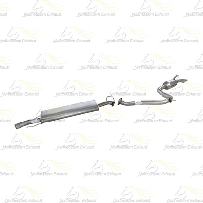 2006-2012 Toyota RAV4 3.5L Muffler and Resonator Pipe Exhaust
