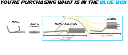 2001-2002 Acura MDX 3.5L and 2003-2004 Honda Pilot 3.5L Muffler Exhaust - Assembly