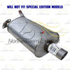 2004-2012 Mitsubishi Galant 2.4L Exhaust Muffler