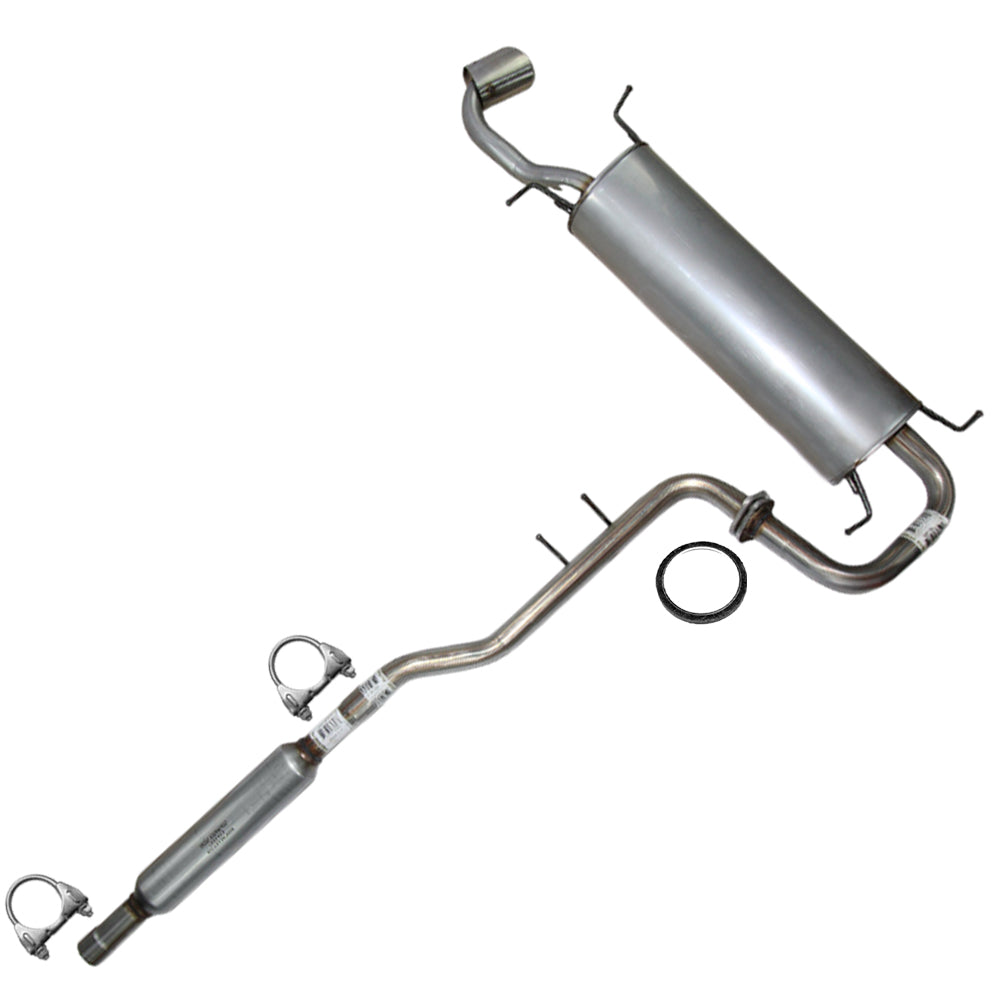 2009-2015 Toyota Venza 2.7L Resonator Pipe and Muffler Exhaust System