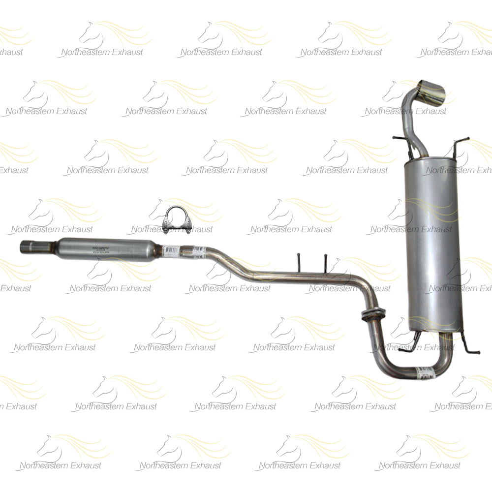 2009-2015 Toyota Venza 2.7L Resonator Pipe and Muffler Exhaust System