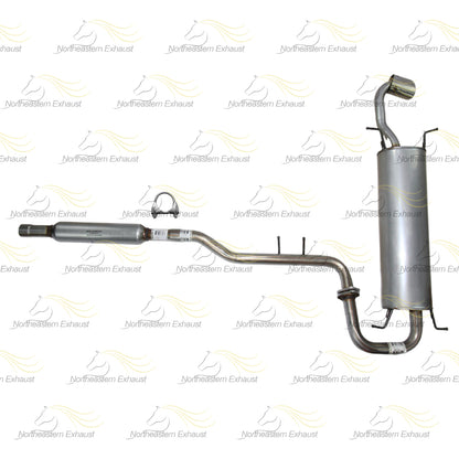 2009-2015 Toyota Venza 2.7L Resonator Pipe and Muffler Exhaust System
