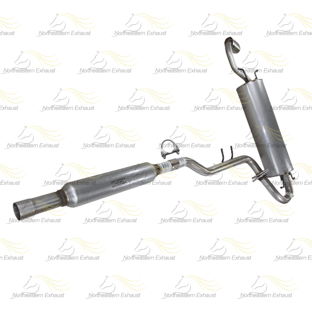 2009-2015 Toyota Venza 2.7L Resonator Pipe and Muffler Exhaust System