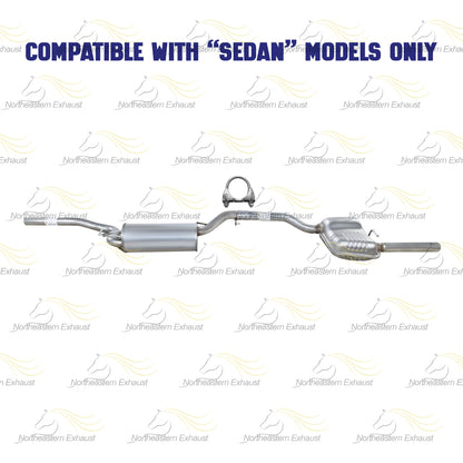 2003-2007 Ford Focus 2.0L 2.3L Exhaust Mufflers
