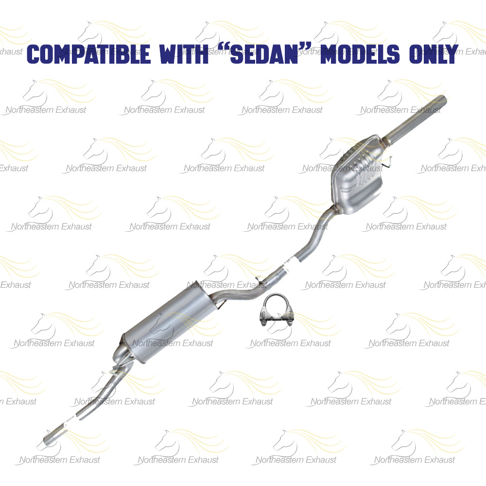 2003-2007 Ford Focus 2.0L 2.3L Exhaust Mufflers