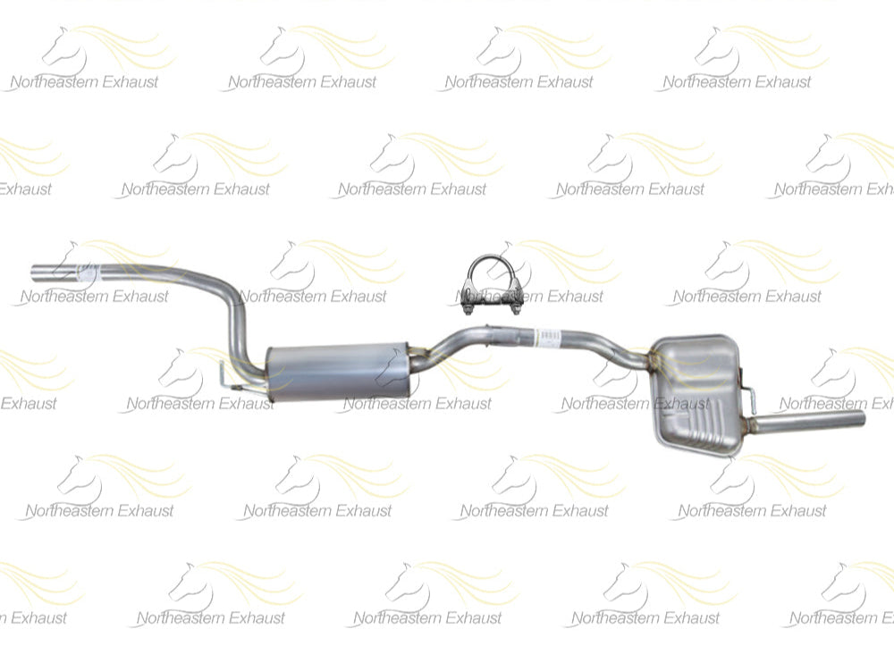 2005-2007 Ford Focus 2.0L Exhaust Resonator and Muffler | Wagon Only