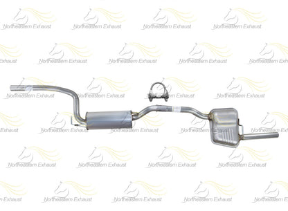 2005-2007 Ford Focus 2.0L Exhaust Resonator and Muffler | Wagon Only