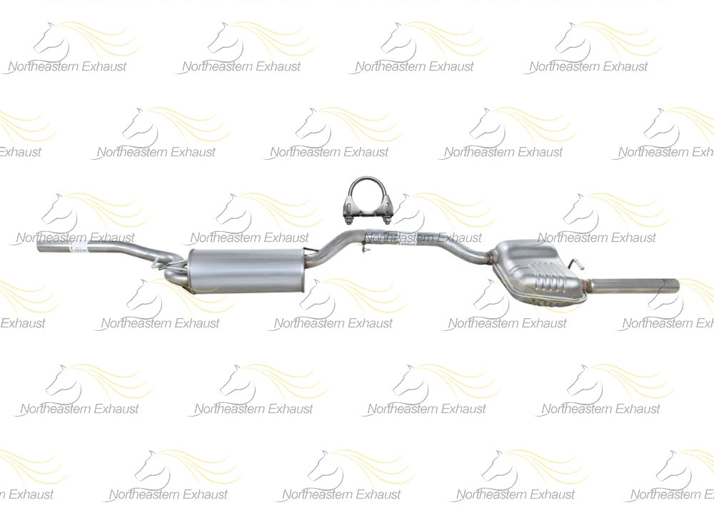 2005-2007 Ford Focus 2.0L Exhaust Resonator and Muffler | Wagon Only