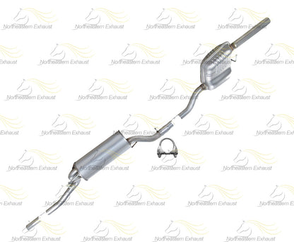 2005-2007 Ford Focus 2.0L Exhaust Resonator and Muffler | Wagon Only