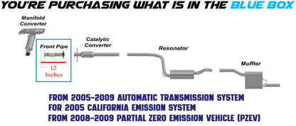 2005-2009 Ford Focus 2.0L | 2003-2004 Focus 2.3L Exhaust Front Pipe