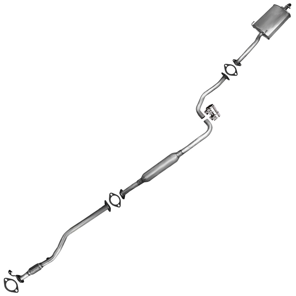 2000-2005 Hyundai Accent 1.5L 1.6L Exhaust System Kit