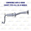 Exhaust Resonator Pipe for 1994-2001 Acura Integra 1.8L | For 2-Door Except Type-R & GS-R Models