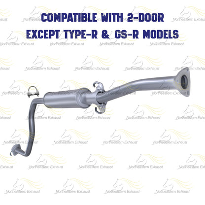 Exhaust Resonator Pipe for 1994-2001 Acura Integra 1.8L | For 2-Door Except Type-R & GS-R Models