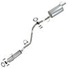 2010-2013 Kia Forte 2.0L Resonator and Muffler Exhaust Kit