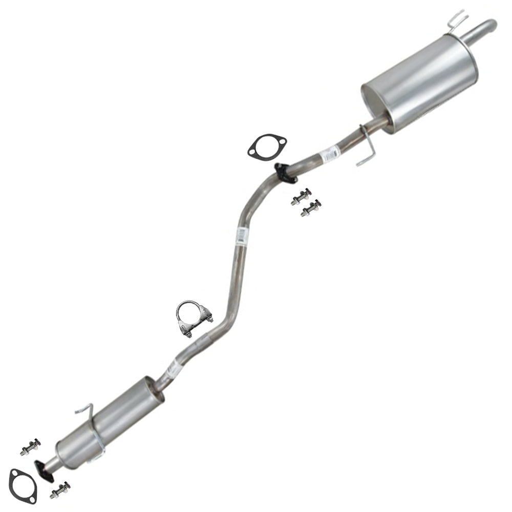 2010-2013 Kia Forte 2.0L Resonator and Muffler Exhaust Kit