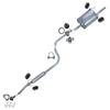 Resonator and Muffler Exhaust for 1999-2000 Honda Civic and Acura EL 1.6L