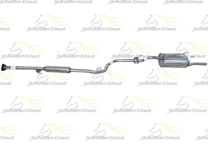 Resonator and Muffler Exhaust for 1999-2000 Honda Civic and Acura EL 1.6L