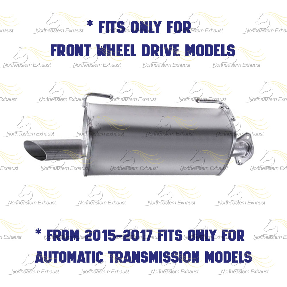 2011-2017 Nissan Juke 1.6L Exhaust Muffler