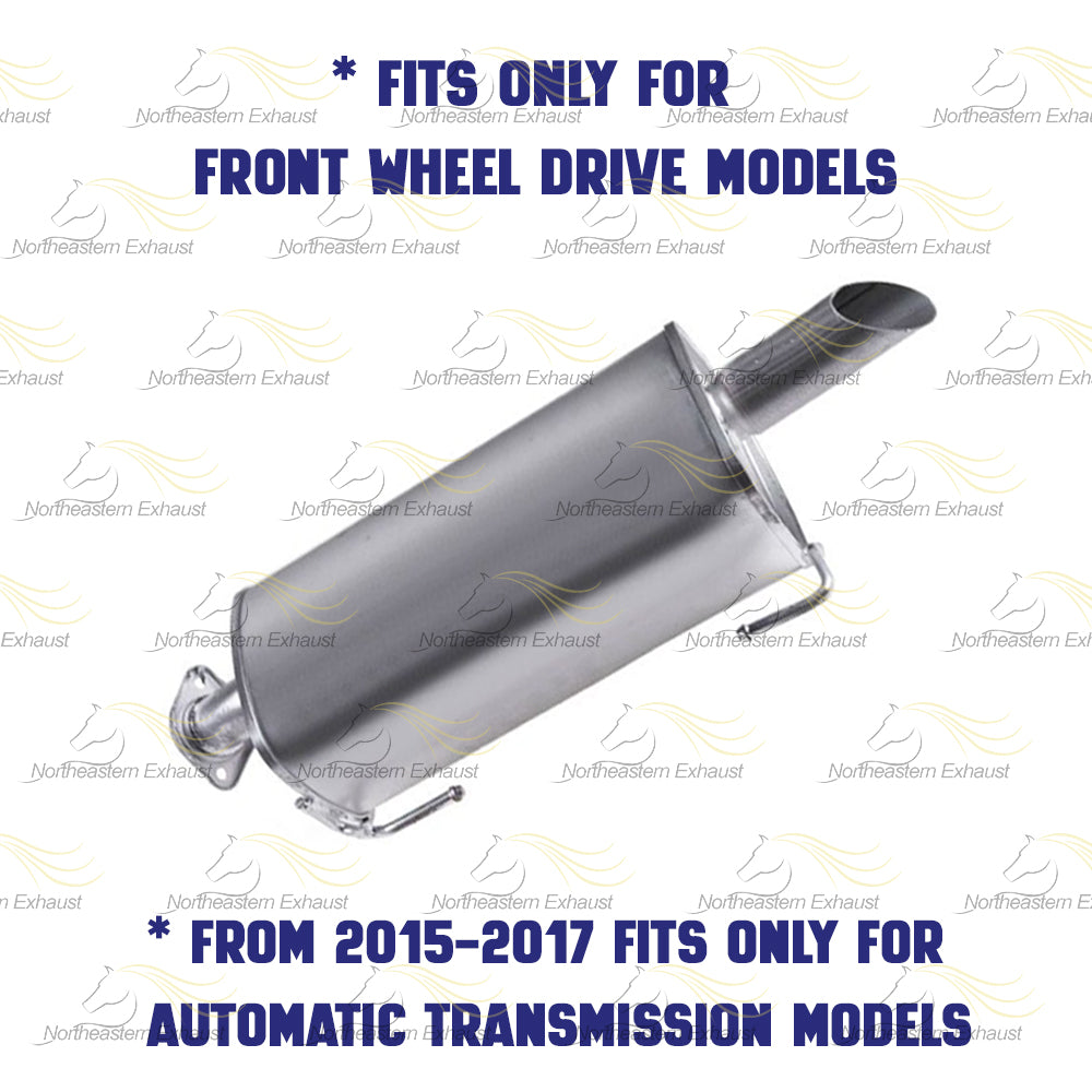 2011-2017 Nissan Juke 1.6L Exhaust Muffler