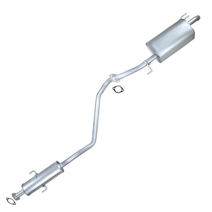 2010-2013 Kia Forte 2.0L Exhaust Resonator Pipe and Muffler