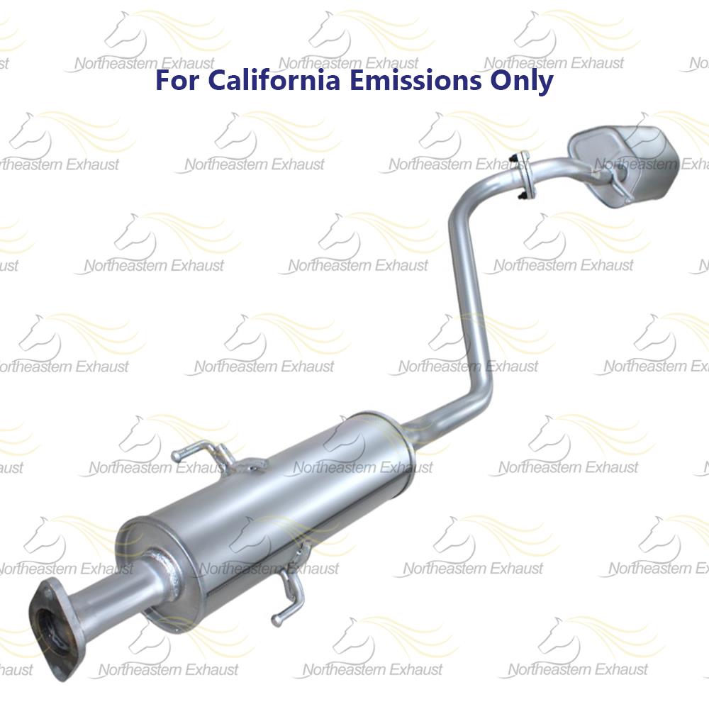 2010-2013 Kia Forte 2.0L Exhaust Resonator Pipe and Muffler