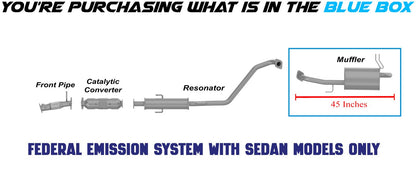 2010-2013 Kia Forte 2.0L Exhaust Muffler