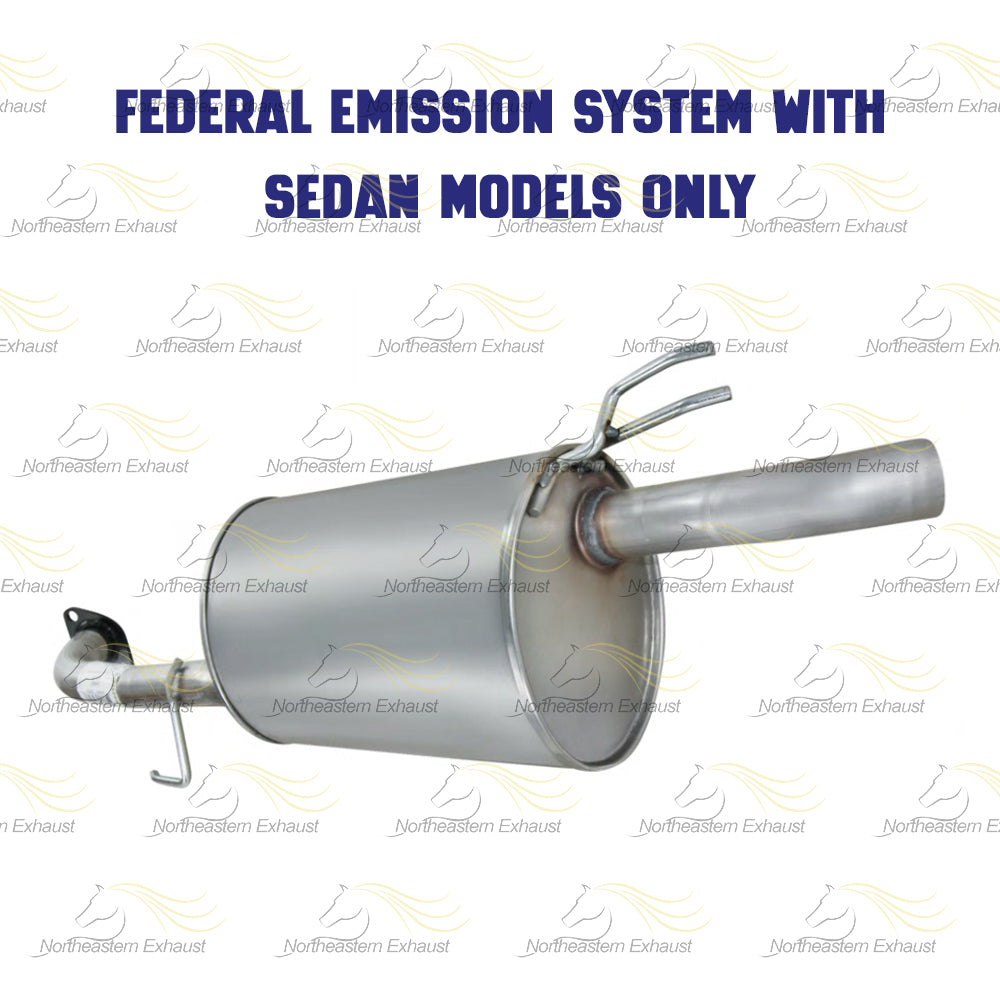2010-2013 Kia Forte 2.0L Exhaust Muffler