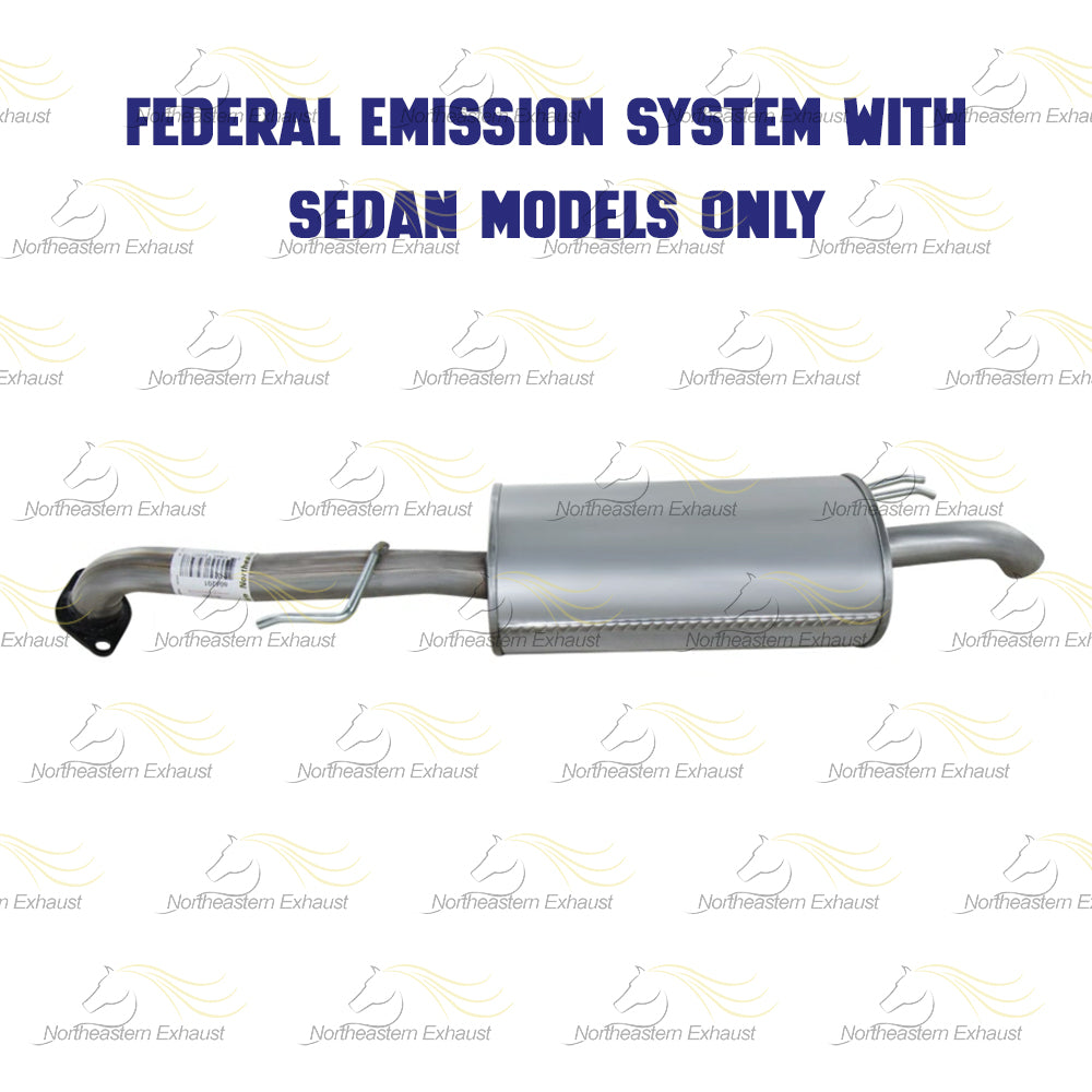 2010-2013 Kia Forte 2.0L Exhaust Muffler