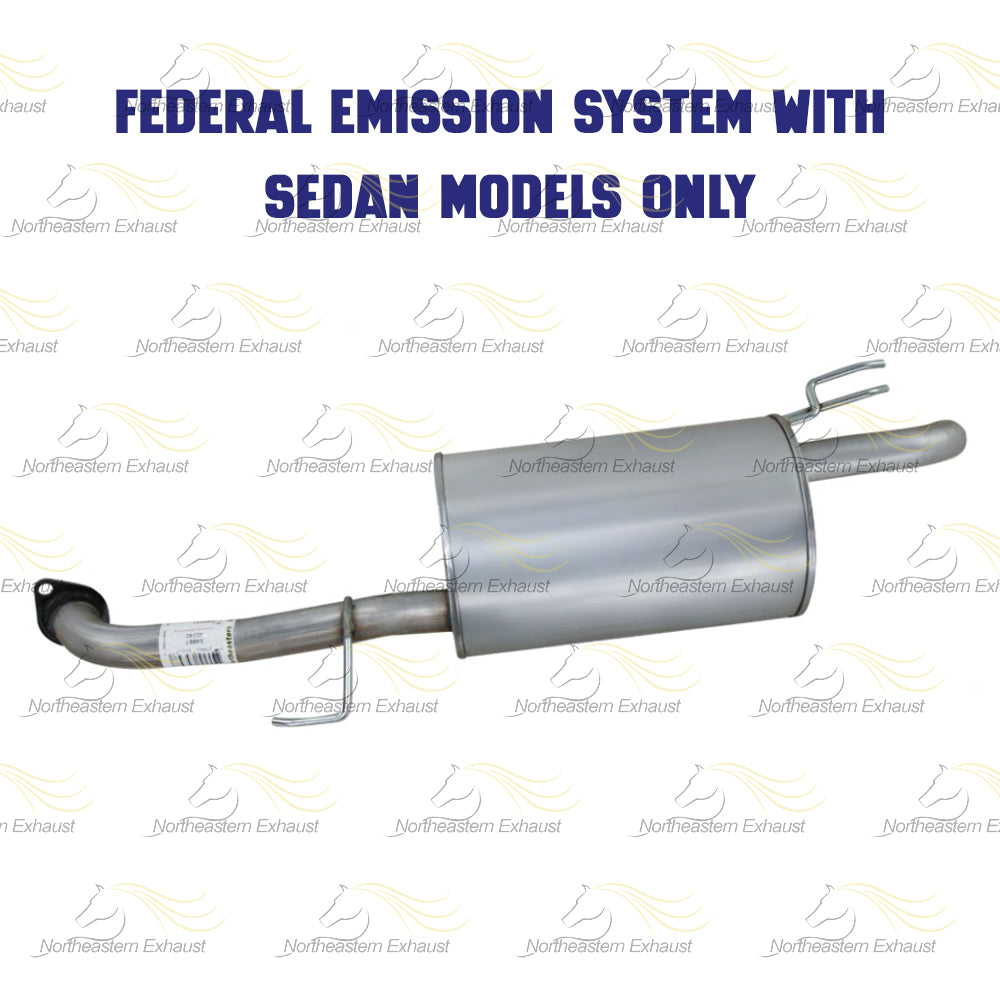 2010-2013 Kia Forte 2.0L Exhaust Muffler