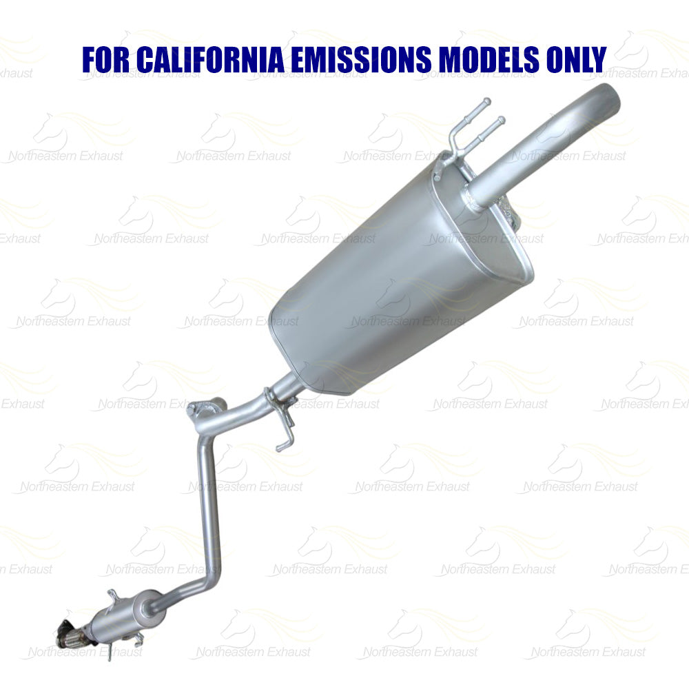 2010-2013 Kia Forte 2.0L Front Pipe Resonator and Muffler Exhaust Kit