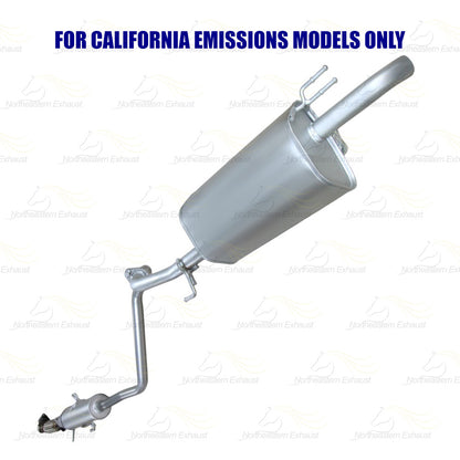 2010-2013 Kia Forte 2.0L Front Pipe Resonator and Muffler Exhaust Kit