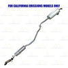 2010-2013 Kia Forte 2.0L Front Pipe Resonator and Muffler Exhaust Kit