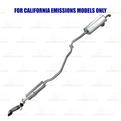 2010-2013 Kia Forte 2.0L Front Pipe Resonator and Muffler Exhaust Kit