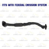 Exhaust Pipe for 1993-1995 Geo Prizm and Toyota Corolla 1.6L