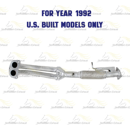 1990-1993 Honda Accord 2.2L Exhaust Pipe - EX and SE Models Only