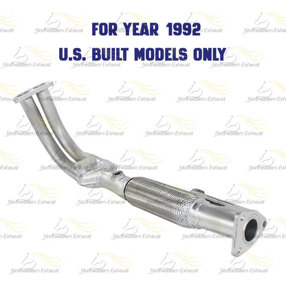 1990-1993 Honda Accord 2.2L Exhaust Pipe - EX and SE Models Only