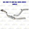 EPA Approved Pair of Catalytic Converters for 2016-2023 Dodge Charger and Chrysler 300 3.6L