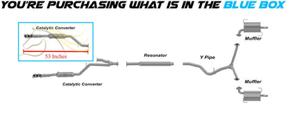 Passenger-side Catalytic Converter for 2010-2014 Subaru Tribeca | 2010-2019 Legacy/Outback | 3.6L