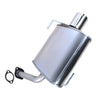 2008-2014 Subaru Tribeca 3.6L Exhaust Muffler - Passenger Side
