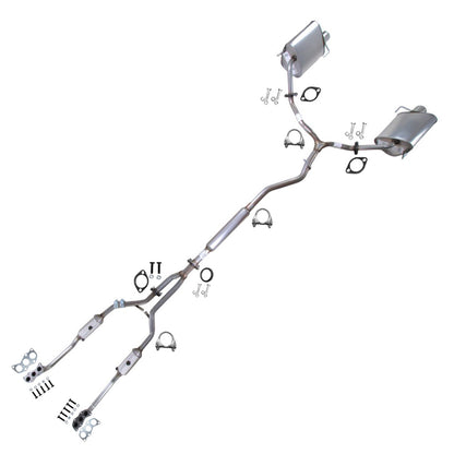 2010-2014 Subaru Tribeca 3.6L Complete Exhaust System with Catalytic