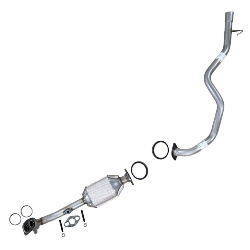 1996-2000 Toyota 4Runner 3.4L Catalytic Converter and Tail Pipe